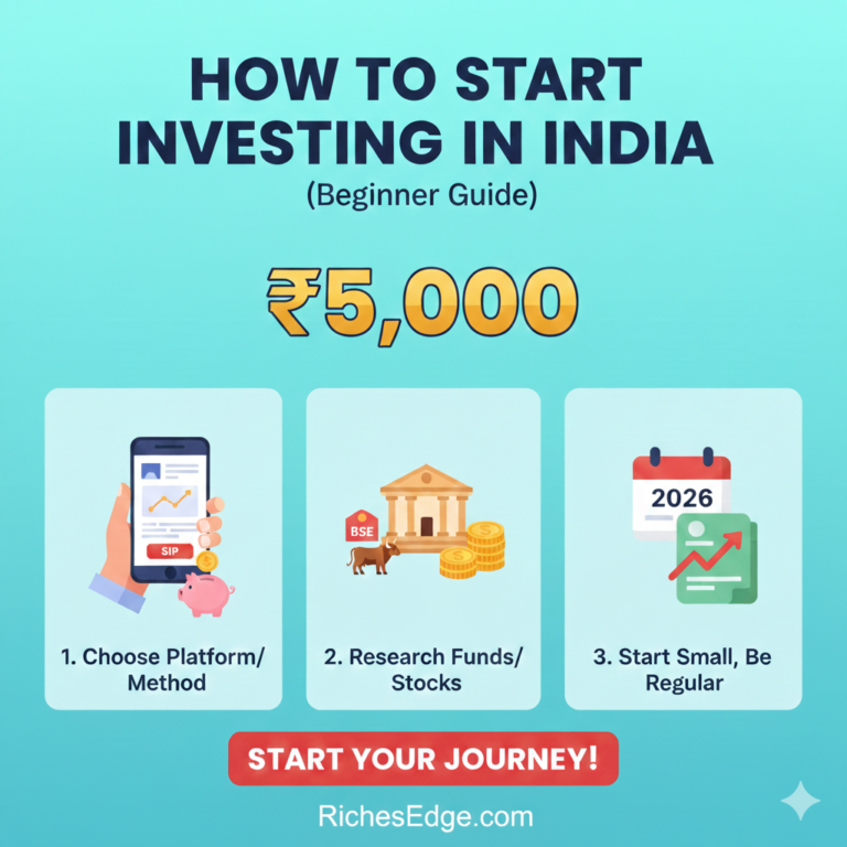 Start investing with ₹5000 in India beginner guide