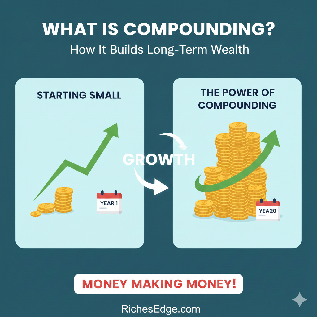Power of Compounding Long Term Wealth Chart