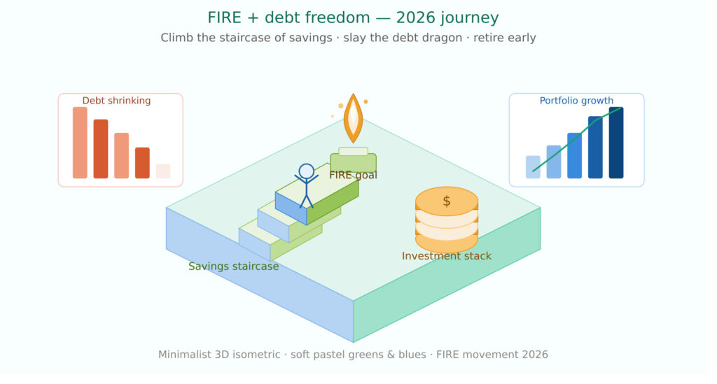 FIRE movement 2026 – early retirement guide while managing debt