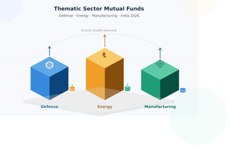 thematic mutual funds defense energy manufacturing India 2026